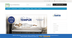 Desktop Screenshot of nbscolchonerias.com