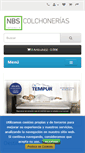 Mobile Screenshot of nbscolchonerias.com